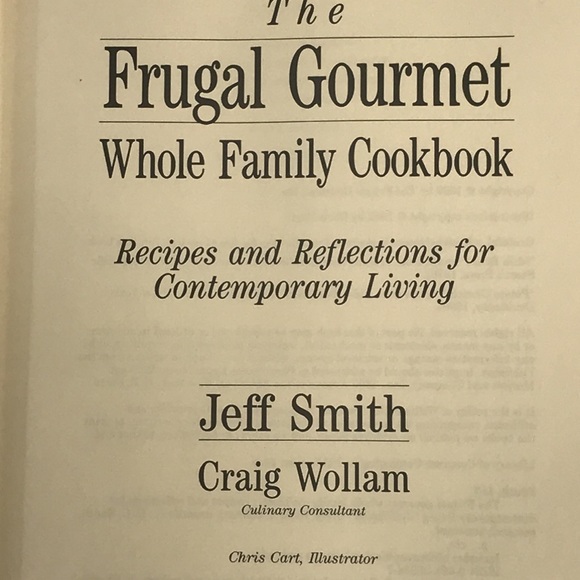 The Frugal Gourmet Whole Family Cookbook - Picture 5 of 9